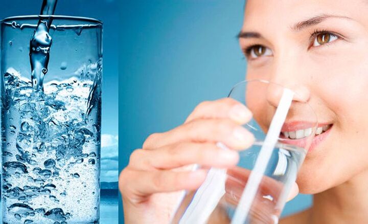 вода за пиће на лењој дијети
